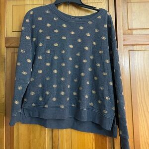 Pumpkin Sweatshirt Fifth Sun soft sweater